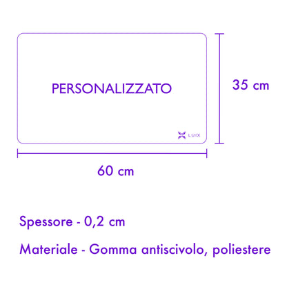 Playmat/Mousepad Personalizzato