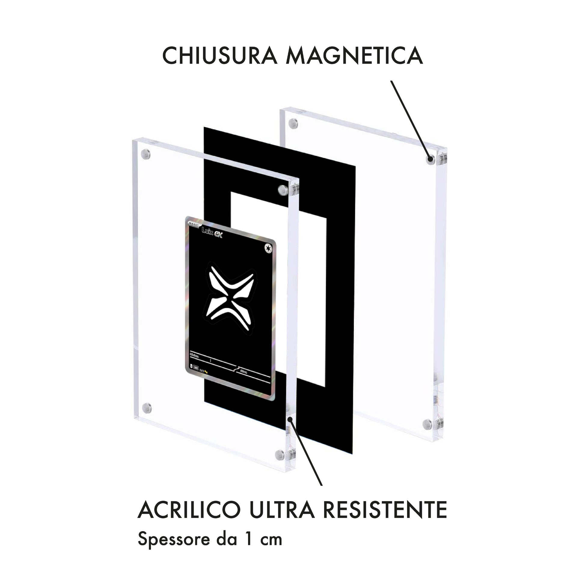 Cornice per carta Pokémon