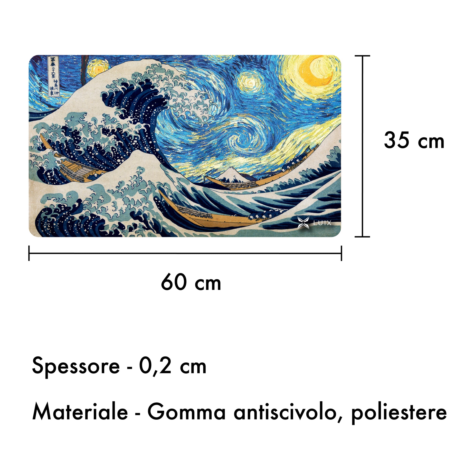 Van Gogh x Hokusai