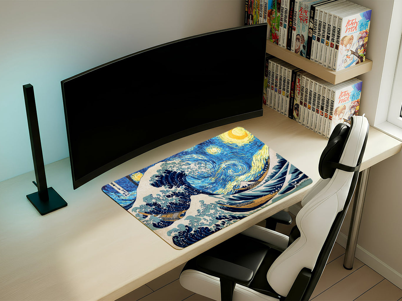 Van Gogh x Hokusai